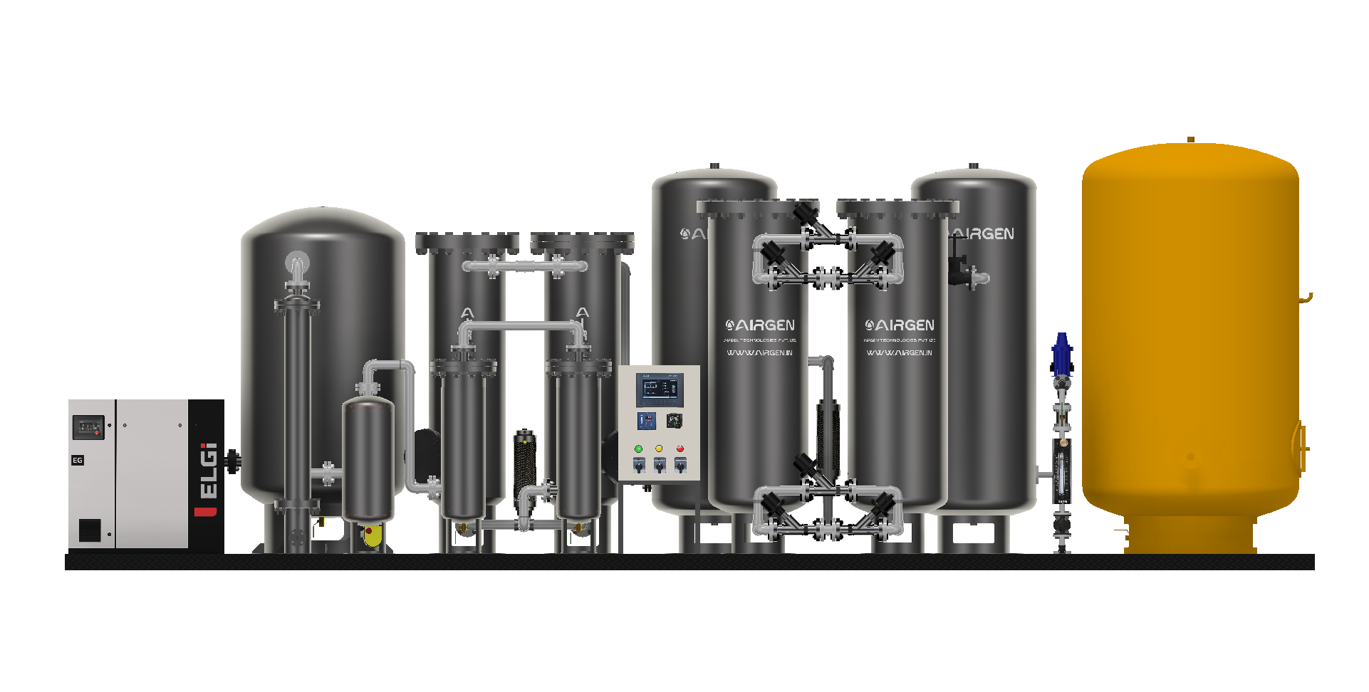 Airgen Nitrogen.Grey