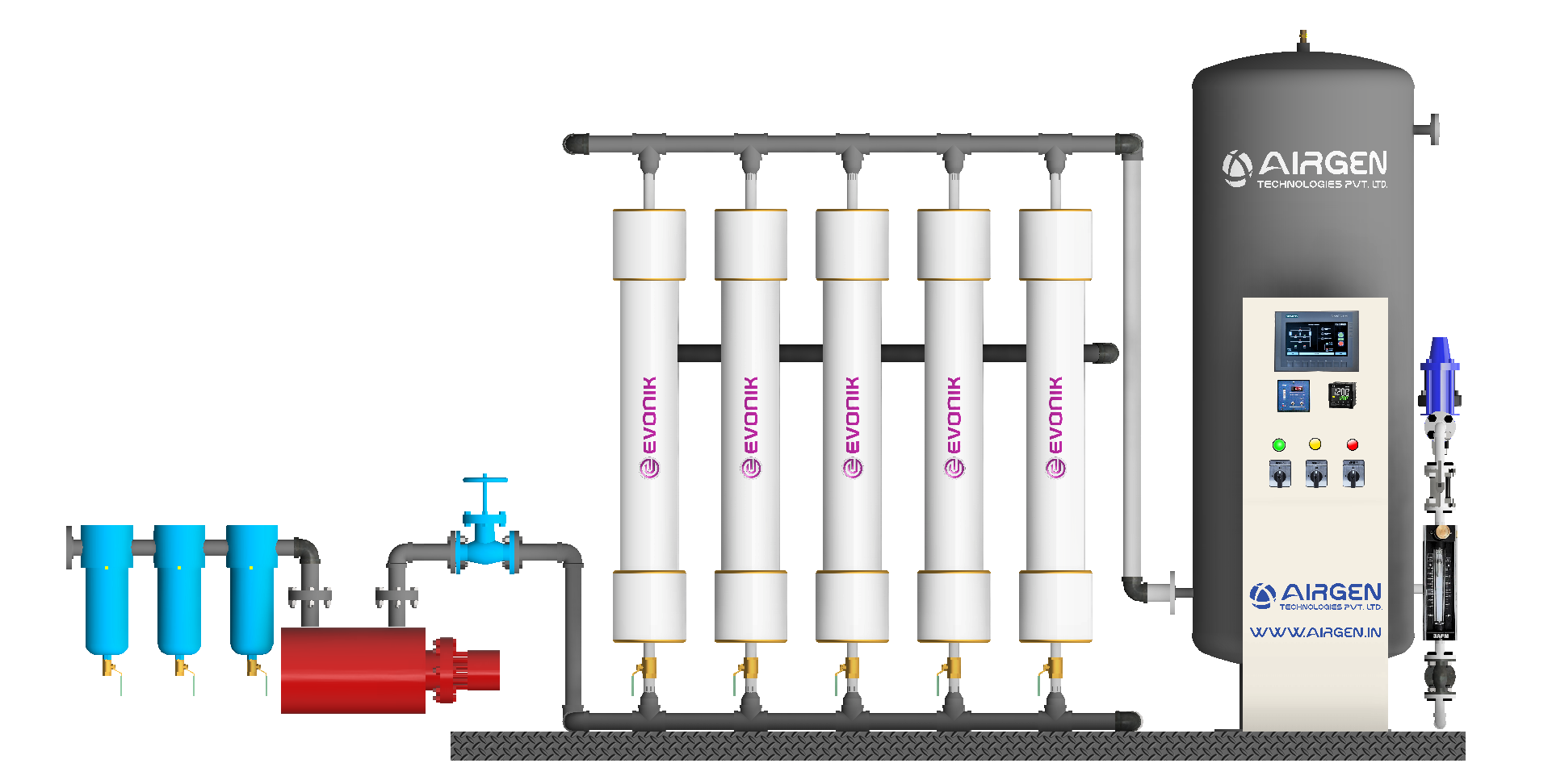 Membrane Nitrogen Plant 1