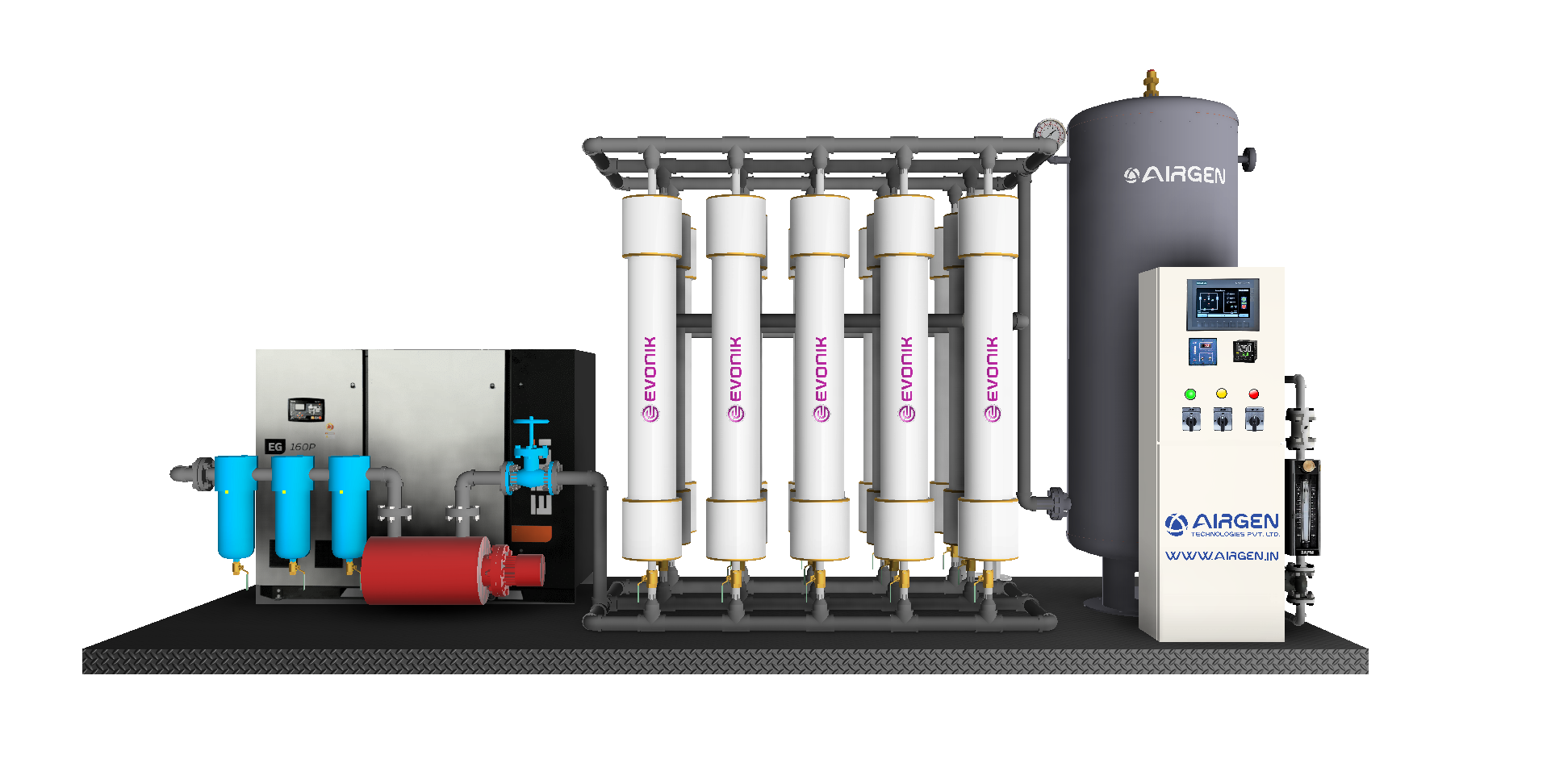 Membrane Nitrogen Plant 6