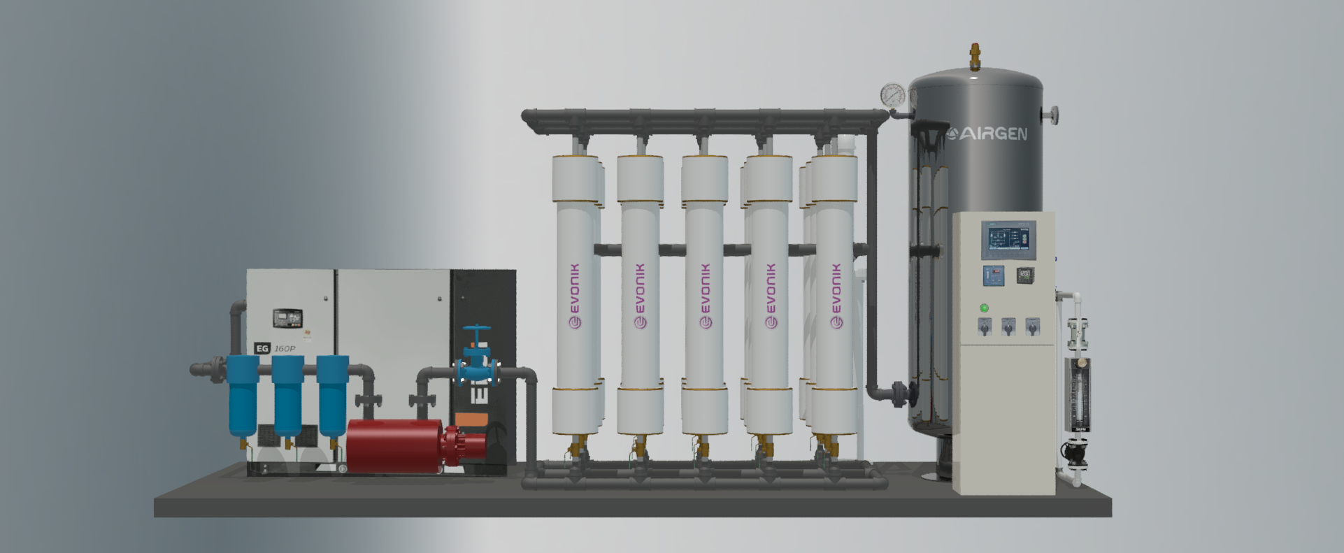 Membrane Nitrogen Plant 8
